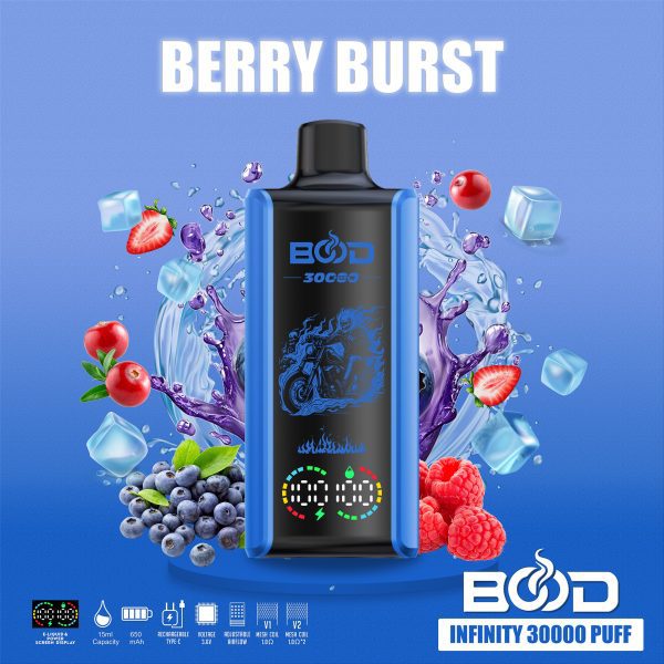 Bood Infinity 30K E-liquid Power Vape ricaricabile usa e getta