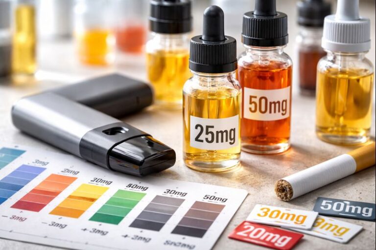 How Many MG of Nicotine in a Vape