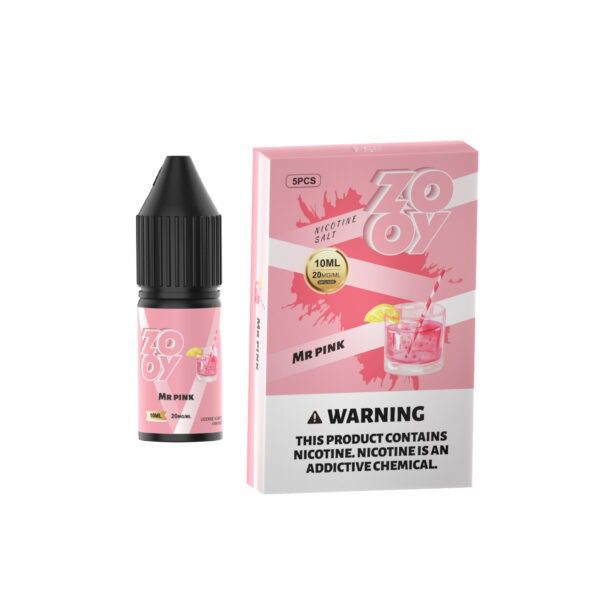ZOOY VAPE E-LIQUID | E-liquide haut de gamme 10 ml 20 mg (2%) à base de sel de nicotine
