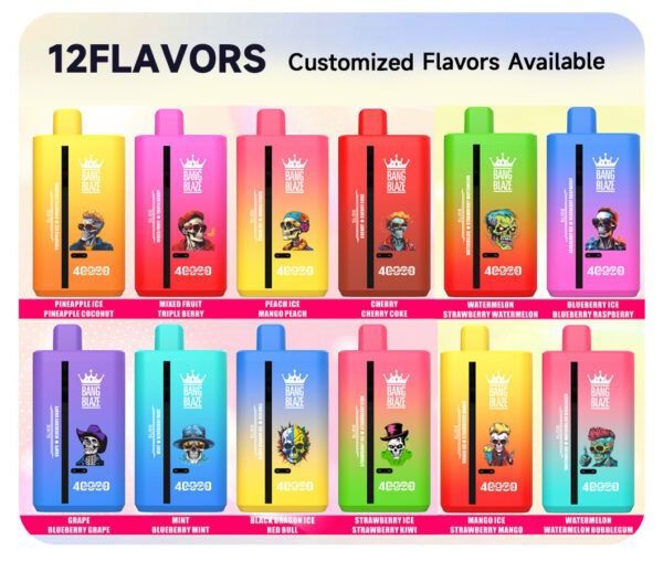 Bang Blaze 40000 Puffs Disposable Vape