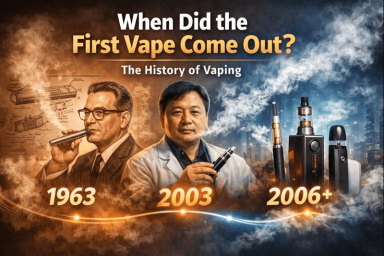 Quando è stato lanciato il primo vaporizzatore? Le origini scioccanti che devi conoscere (guida cronologica)