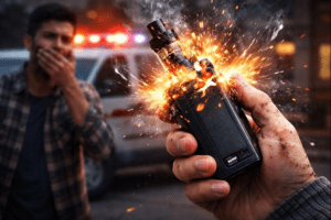 Quelle est l'ampleur d'une explosion de cigarette électronique ? Dégâts choquants, blessures réelles et faits à connaître en matière de sécurité