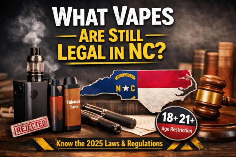 What Vapes Are Still Legal in NC? 7 Crucial Facts Every Vaper Must Know in 2026
