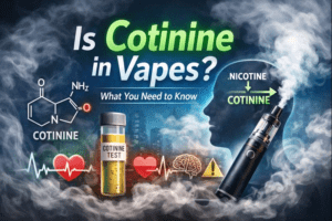 La cotinine dans les cigarettes électroniques