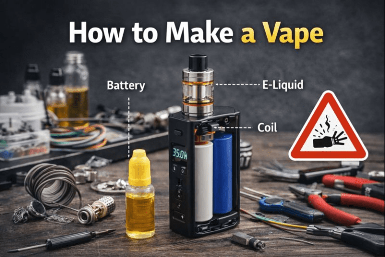 How to Make a Vape: The Ultimate Beginner Guide, Safety Facts & Smarter Alternatives (2026)