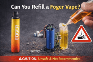 Kann man einen Foger Vape nachfüllen? Die ehrliche Antwort, Risiken und sicherere Alternativen (2026 Guide)