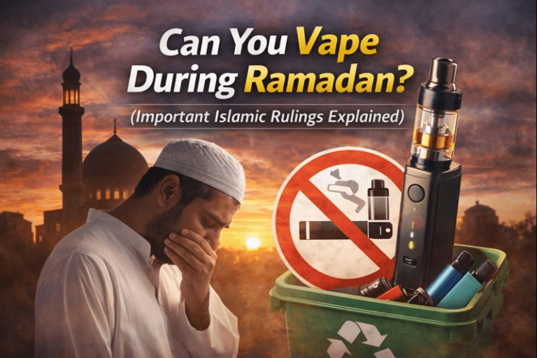 Can You Vape During Ramadan? (7 Important Islamic Rulings Explained)