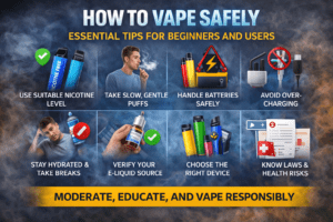 How to Vape Safely: 9 Essential Tips Every Beginner and User Must Know (Trusted Guide)