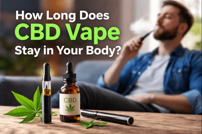 Mennyi ideig marad a CBD Vape a szervezetben? Megdöbbentő igazságok, amiket tudnod kell (7 tény)