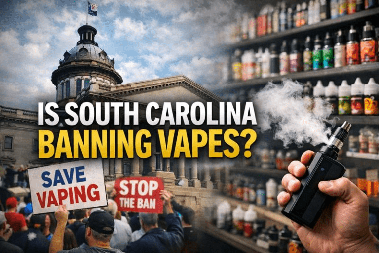 Is South Carolina Banning Vapes? What Vapers in Europe and the U.S. Should Know
