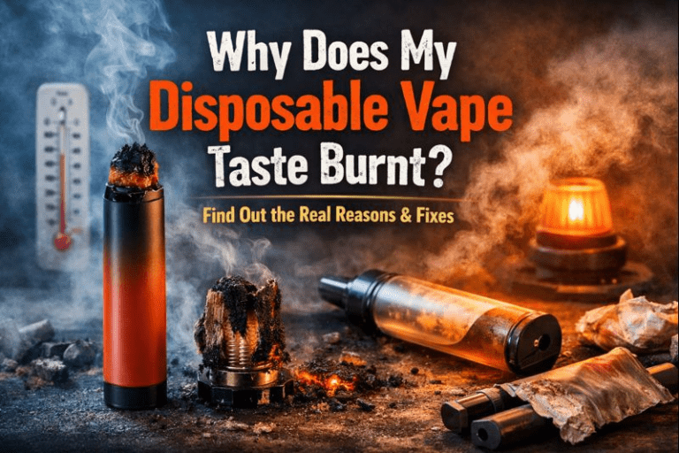 Why Does My Disposable Vape Taste Burnt? Shocking Reasons You Should Know (7 Truths)
