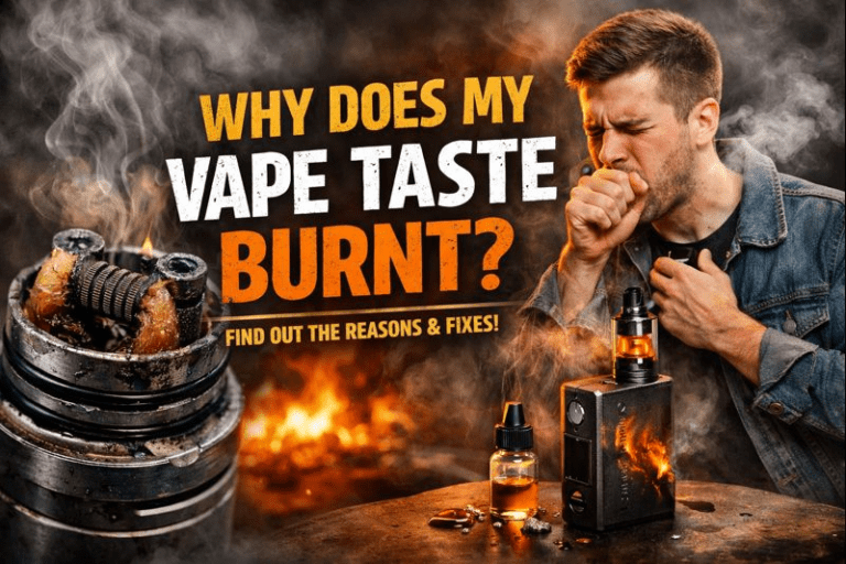 Why Does My Vape Taste Burnt? Shocking Reasons & Easy Fixes You Can Try Today