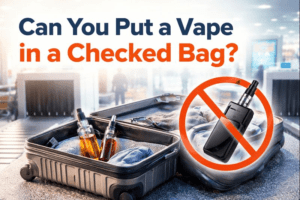 Can You Put a Vape in a Checked Bag? The Ultimate Travel Guide (7 Must-Know Rules)