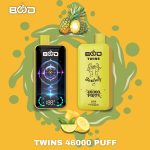 BOOD Twins Vape 46000 Puffs Double Flavor 2 in 1  Disposable E-cigaratte Vape