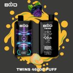 Blue Razz Ice-BOOD Twins Vape 46000 Puffs Double Flavor 2 in 1  Disposable E-cigaratte Vape