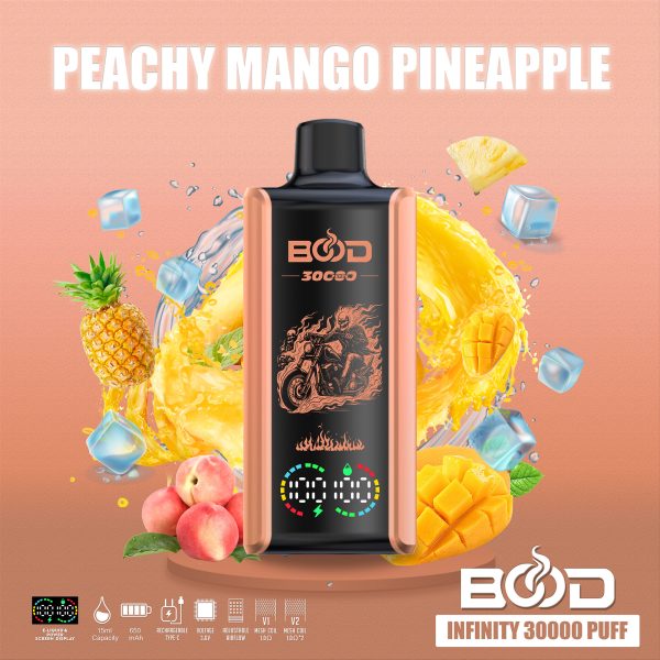 Bood Infinity 30K E-liquid Power Rechargeable Disposable Vape - Image 2