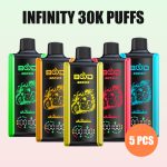 BOOD INFINITY 30000 Puffs 5PCS Flavours