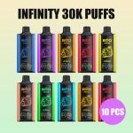 BOOD INFINITY 30000 Puffs 10 PCS All Flavors