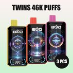 BOOD Twins 46000 Puffs 3PCS Flavours