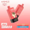 Airmez Fox 120000 Puffs 4 in 1 Flavors 120k Disposable Vape
