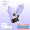 Airmez Fox 120000 Puffs 4 in 1 Flavors 120k Disposable Vape
