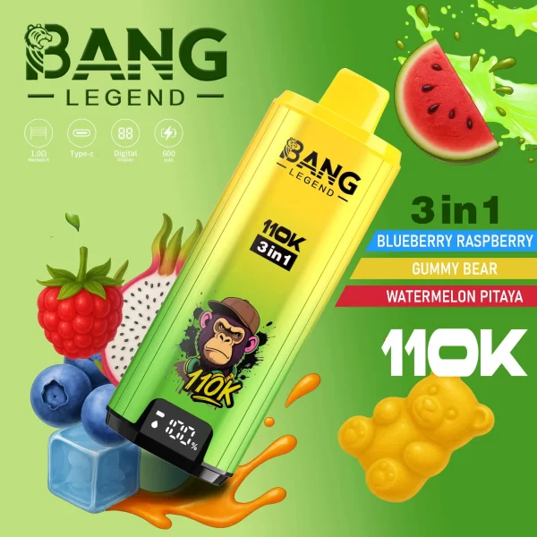 Bang Legend 110000 Puffs 3in1 Vape