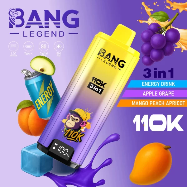 Bang Legend 110000 Puffs 3in1 Vape
