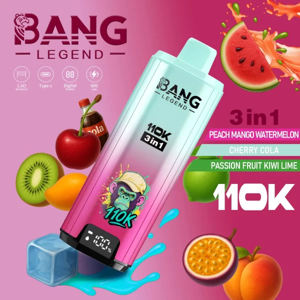Bang Legend 110000 Puffs 3in1 Vape