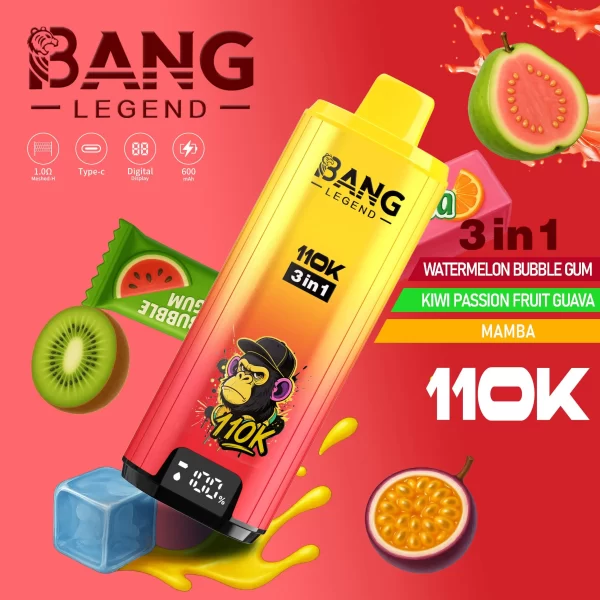 Bang Legend 110000 Puffs 3in1 Vape