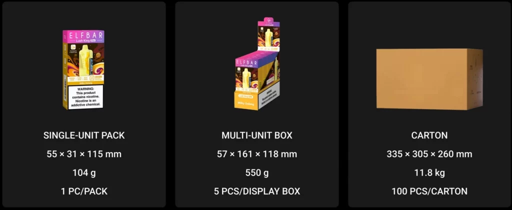 エルフバー ラッシュキングプロ 40000 ベイプ 2202511211051