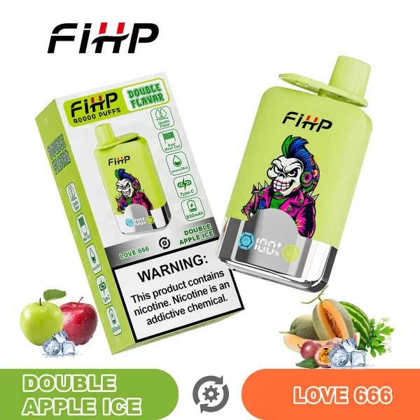 FIHP 40000 Double Flavors Disposable Vape – Versatile & Durable