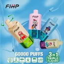 FIHP 60K Triple 3-in-1 Disposable Vape Pen 5