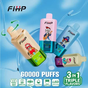 FIHP 60K Triple 3-i-1 engangs-vape pen 5