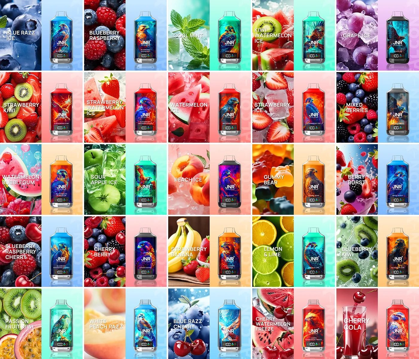 JNR Falcon X 18000 Puffs Disposable Vape - Image 32