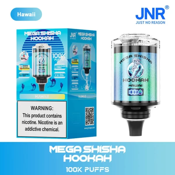 JNR Mega Shisha Hookah 100000 Puffs 60ml Disposable Vape 7