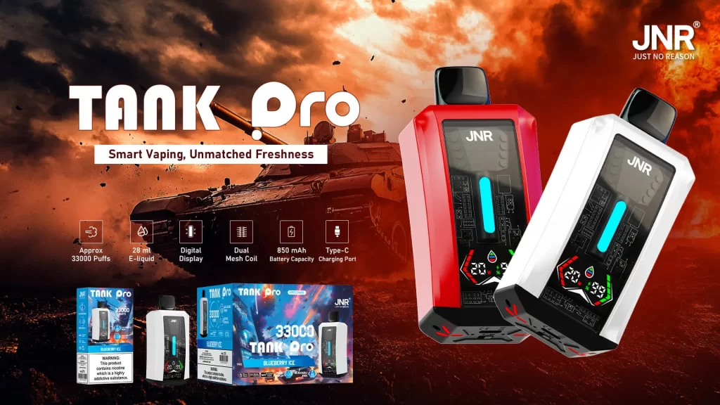 JNR Tank Pro 33000 30K Puffs Disposable Vape 16