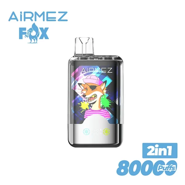 Airmez Fox 2 in 1 80000 Puffs – Double Flavor 80k Vape