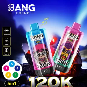 Bang Legend 120K Puffs 5in1 Vape
