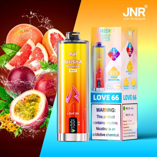 JNR Shisha Max 22000 Puffs Original DTL Disposable Vape Pen
