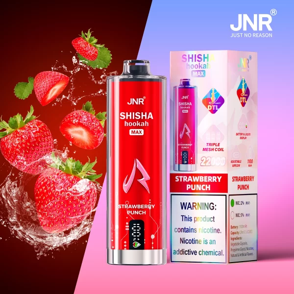 JNR Shisha Max 22000 Puffs Original DTL Disposable Vape Pen