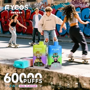 FYCOS Dual Flavors 60K Puffs Disposable Vape