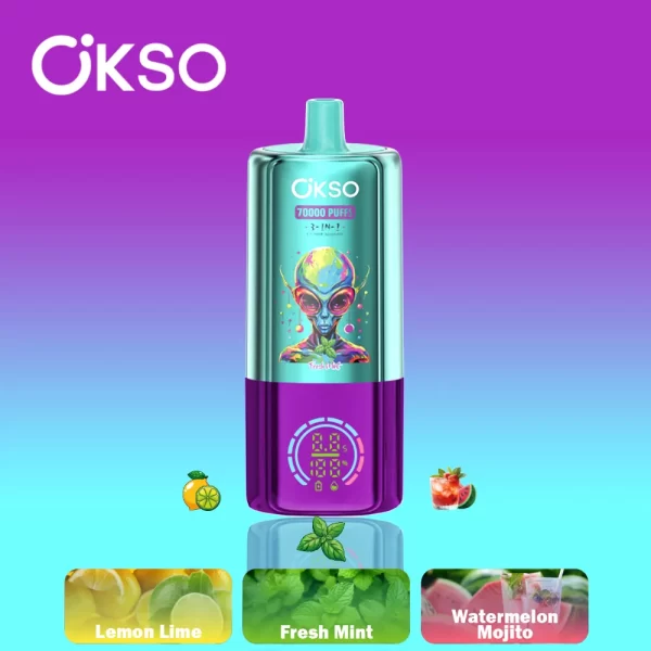 OKSO 3in1 70K PUFF Vape usa e getta