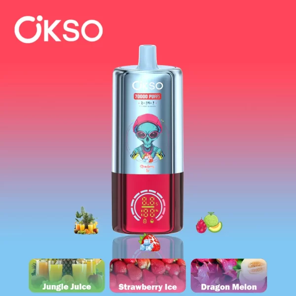 OKSO 3in1 70K PUFF Vape usa e getta
