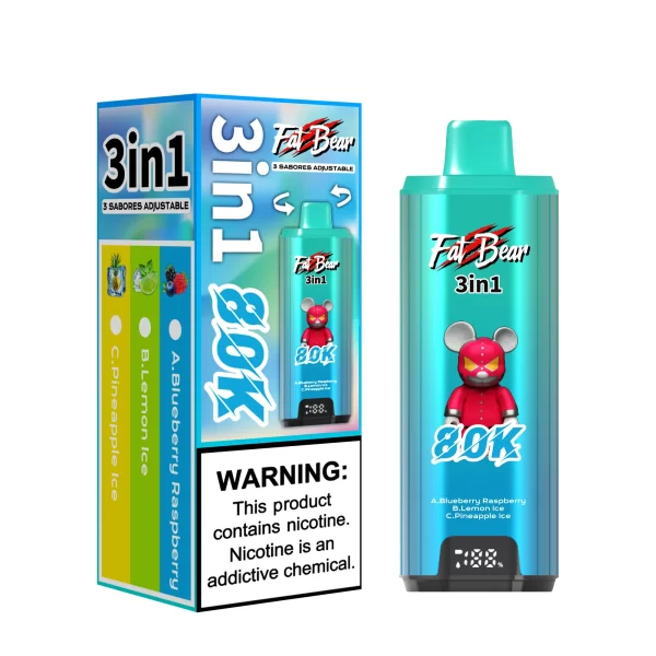 AIVONO AIM FATBEAR 80000 PUFFS za enkratno uporabo Vape