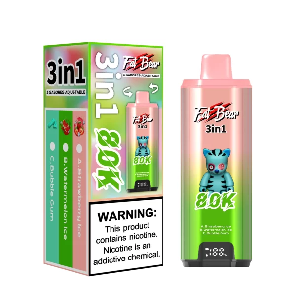 AIVONO AIM FATBEAR 80000 PUFFS za enkratno uporabo Vape