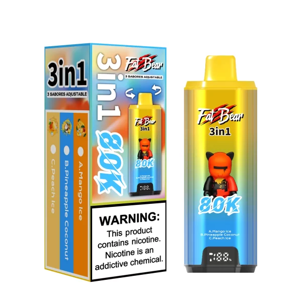 AIVONO AIM FATBEAR 80000 PUFFS za enkratno uporabo Vape