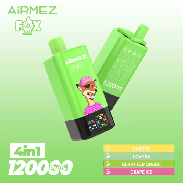 AIRMEZ FOX 4IN1 120000 PUFFS Disposable Vape 