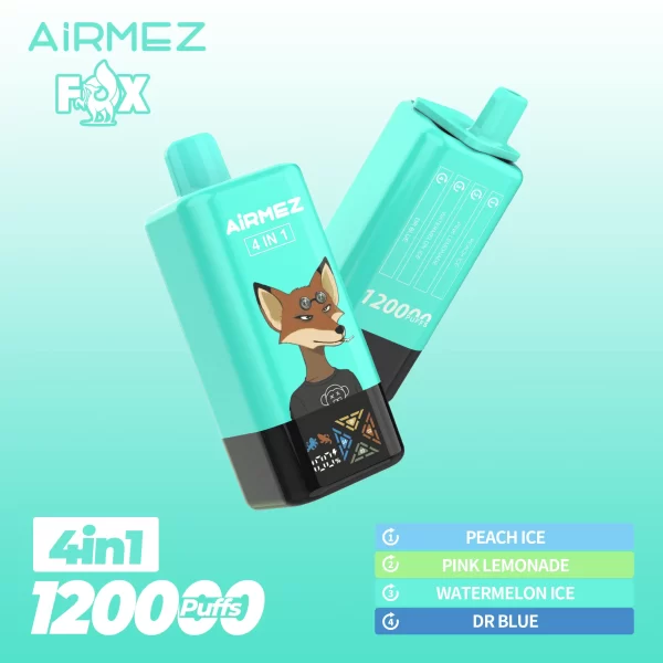 AIRMEZ FOX 4IN1 120000 PUFFS Disposable Vape 