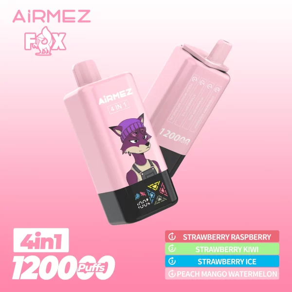 AIRMEZ FOX 4IN1 120000 PUFFS Disposable Vape 