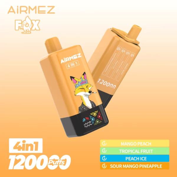 AIRMEZ FOX 4IN1 120000 PUFFS Disposable Vape 